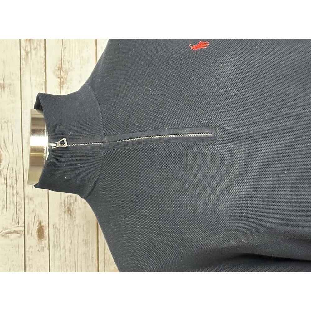 Polo Ralph Lauren classic Pima cotton quarter zip mock neck pullover sweater XXL - Picture 6 of 6